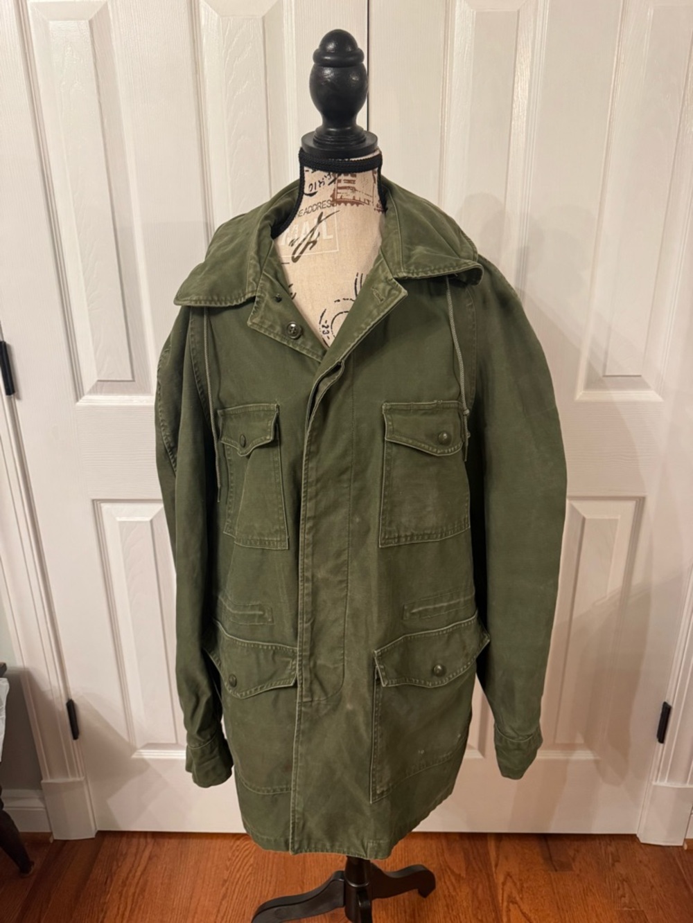 Vintage U.S. Army OG-107 Field Jacket – Vietnam Era (1960s) – Size Medium Lng